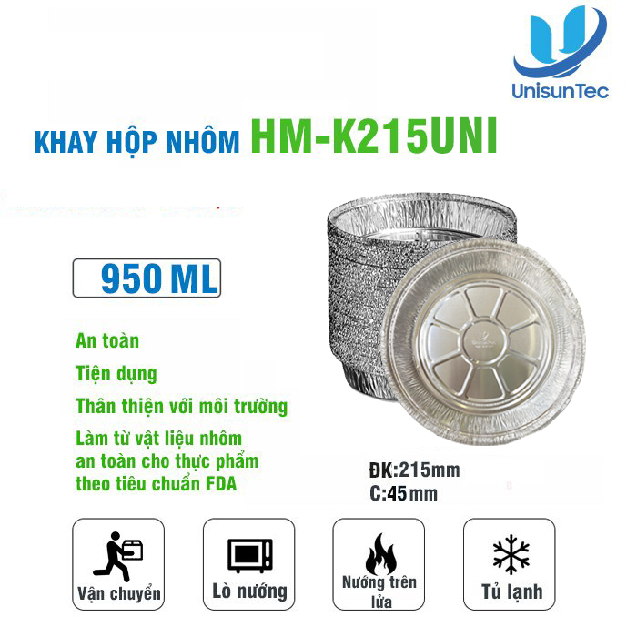 Khay giấy bạc lót nồi chiên không dầu